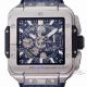 AAA Swiss Grade BBF Factory Hublot Big Bang Square Hollow Blue Face Rubber Strap Watch (2)_th.jpg